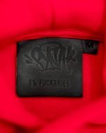 Synaworld ‘Syna Logo’ Hoodie Red - Image 3