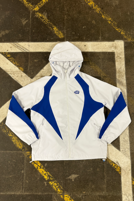 VORTEX WOVEN JACKET WHITE/BLUE