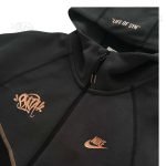 Syna World X Nike Tech Fleece Tracksuit Black - Image 9