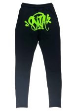 Syna Sticker Patches Tracksuit Black / Green - Image 6