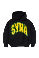 Syna World College Tracksuit – Black/Yellow - Image 3