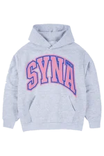 Syna World College Tracksuit – Grey/Pink - Image 3