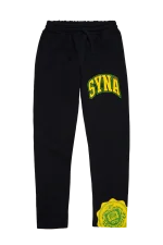 Syna World College Tracksuit – Black/Yellow - Image 5