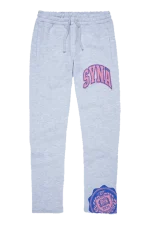 Syna World College Tracksuit – Grey/Pink - Image 5