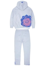 Syna World College Tracksuit – Grey/Pink - Image 2