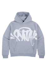 Syna world x Central Cee Team Tracksuit – Grey/White - Image 3