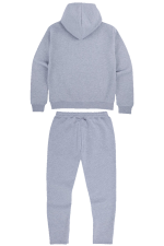 Syna world x Central Cee Team Tracksuit – Grey/White - Image 2