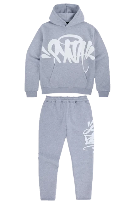 Syna world x Central Cee Team Tracksuit – Grey/White