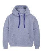 Syna World OG HOOD – GREY MARL/COBALT