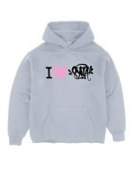 Syna World I HEART SYNA HOODY – GREY