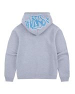Syna World OG HOOD – GREY MARL/BLUE - Image 2