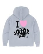 Syna World I HEART SYNA HOODY – GREY - Image 2