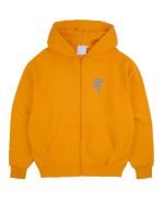 Syna World CIRCLE ZIP HOOD – YELLOW/BLUE