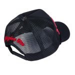 SYNA WORLD TRUCKER CAP – BLACK/TOMATO - Image 2