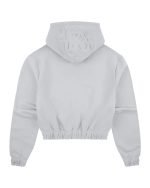 Syna World WOMEN’S HOODED ZIP THRU – GREY - Image 2