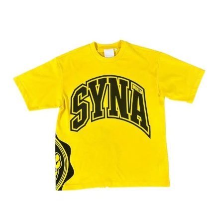 COLLEGE TEE – YELLOW