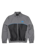 TEAM SYNA PIPE TRACK JACKET GREY/BLACK/COBALT - Image 2