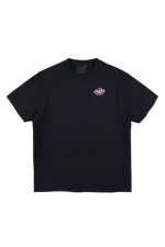 SYNA CORE EMBROIDERED T-SHIRT BLACK/PINK