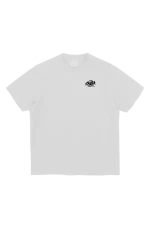 SYNA CORE EMBROIDERED T-SHIRT WHITE/BLACK