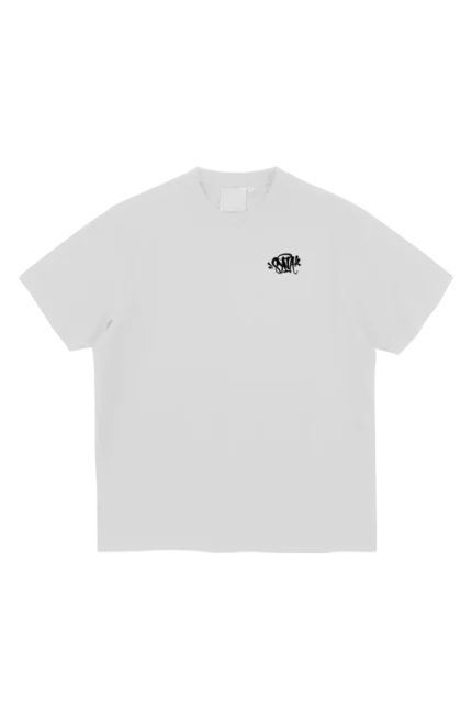 SYNA CORE EMBROIDERED T-SHIRT WHITE/BLACK