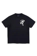 HALO PRINTED LOGO T-SHIRT BLACK/WHITE - Image 2