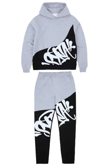 Synaworld Slice Syna Tracksuit – Grey/Black