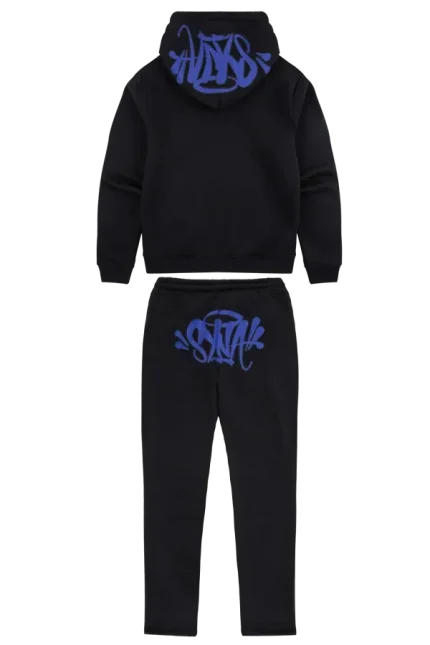 Synaworld OG Syna Tracksuit – Black/Blue