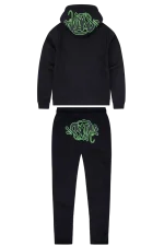 Synaworld OG Syna Tracksuit – Black/Neon Green