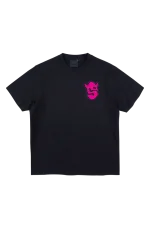 GRAF PRINTED TEE – BLACK/PURPLE - Image 3