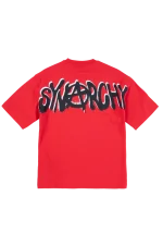 SYNARCHY SHORT SLEEVE TEE – RED - Image 3