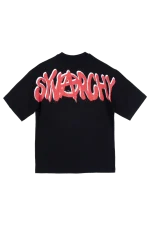 SYNARCHY SHORT SLEEVE TEE – BLACK - Image 3