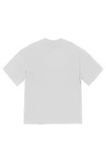 HALO ‘S’ PRINTED LOGO TEE – WHITE/COBALT BLUE - Image 3
