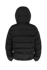 SYNA DOUBLE PUFFER JACKET BLACK / NEON GREEN - Image 3