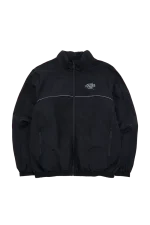 SYNA TRACK TOP – BLACK/REFLECTIVE