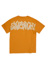 SYNARCHY SHORT SLEEVE TEE – ORANGE/GREY - Image 2