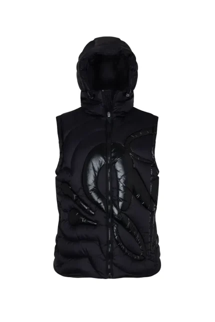 XL LOGO GILET – BLACK/BLACK