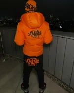 syna world jacket Orange - Image 3
