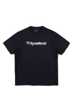 CRACKBERRY PRINTED TEE – BLACK/WHITE