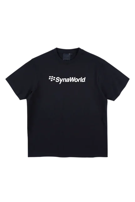 CRACKBERRY PRINTED TEE – BLACK/WHITE