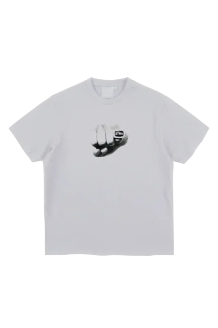 CHAMPIONSHIP RING PRINTED TEE – WHITE/GREY