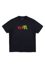 POSITIVE FEEDBACK PRINTED TEE – BLACK/MULTI - Image 2