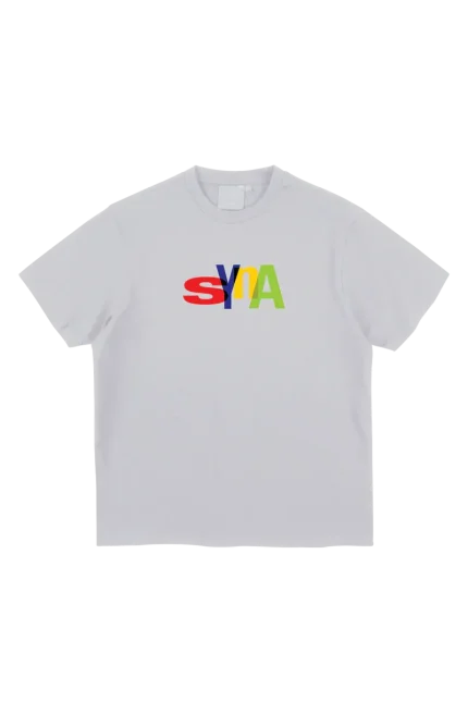 POSITIVE FEEDBACK PRINTED TEE – WHITE/MULTI