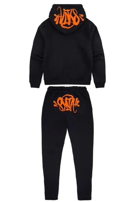 Synaworld OG Syna Tracksuit – Black/Orange