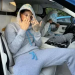 Synaworld OG Syna Tracksuit – Grey/Sky Blue - Image 3