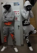 Synaworld Slice Syna Tracksuit – Grey/Black - Image 3